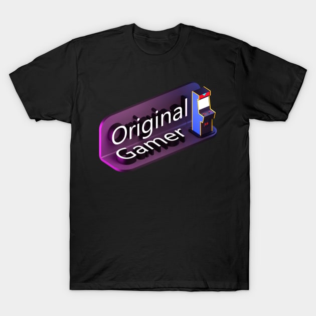 Original Gamer T-Shirt by Bruce Brotherton